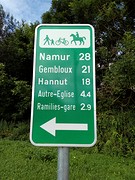 Op weg naar Namen......