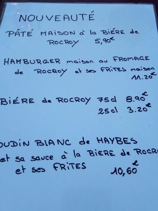 Rocroy bier.......
