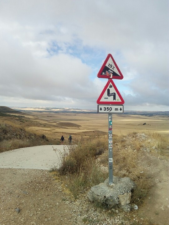 Afdaling tafelberg