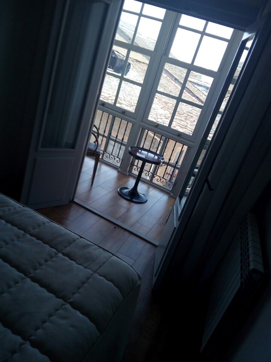 Terras op kamer