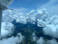 Wolken boven Java