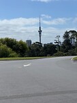 Sky Tower in zicht!