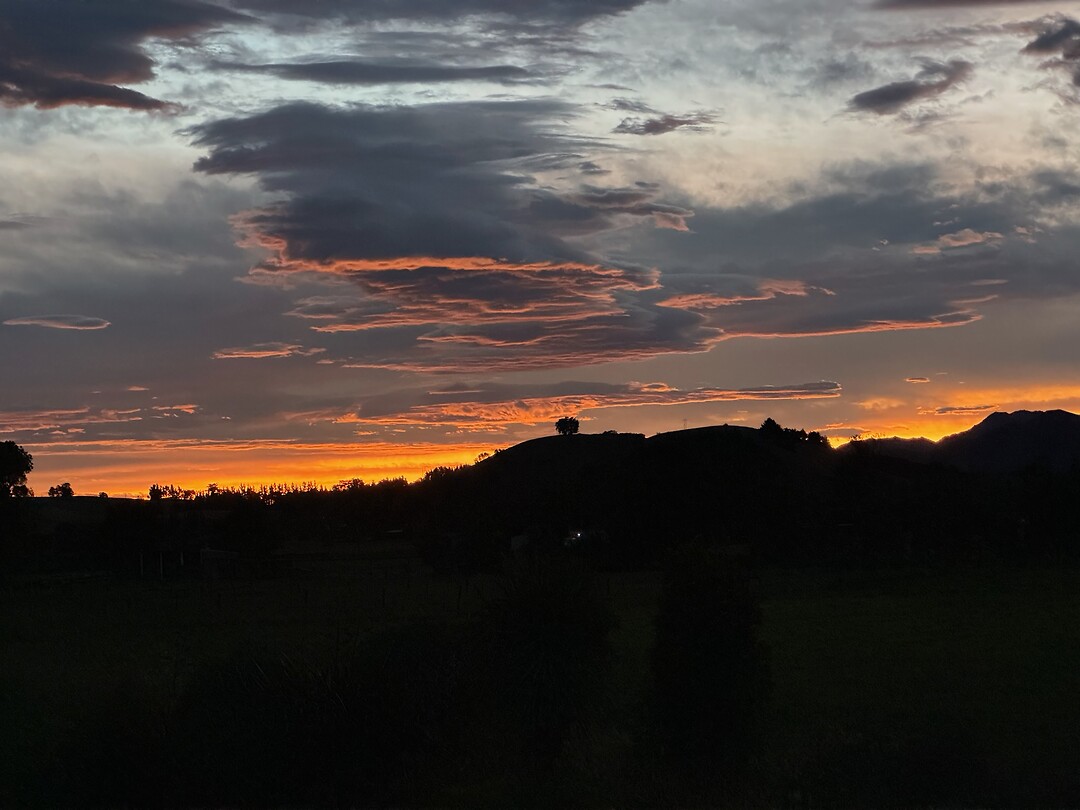 Sunset Kaikōura