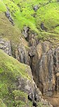 Blowhole bij Pancake Rocks