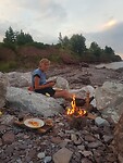 220815 Eten maken op het strand