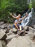 Waterval nabij mount Tremont