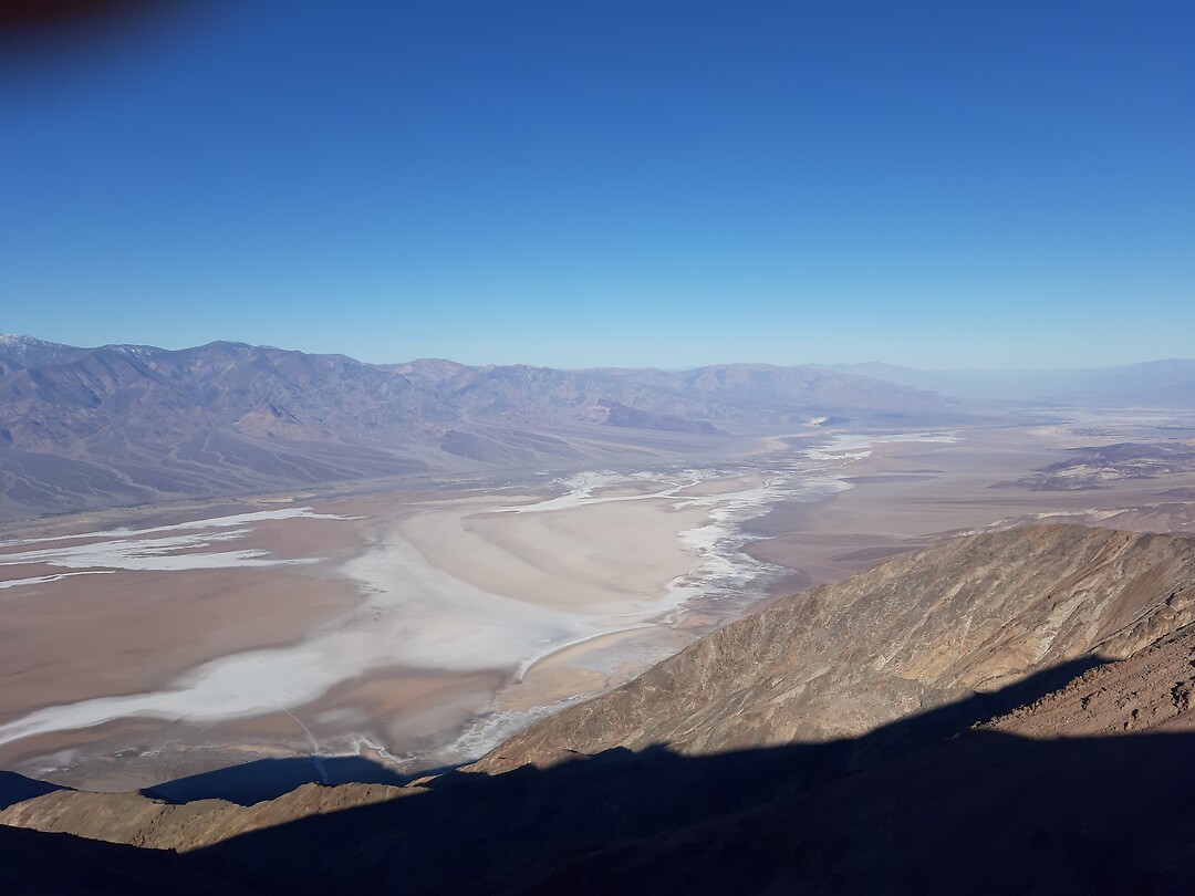 Death Valley vanaf Dantes view