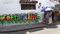 Muurschildering Getsemani