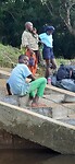 Trap naar de rivier