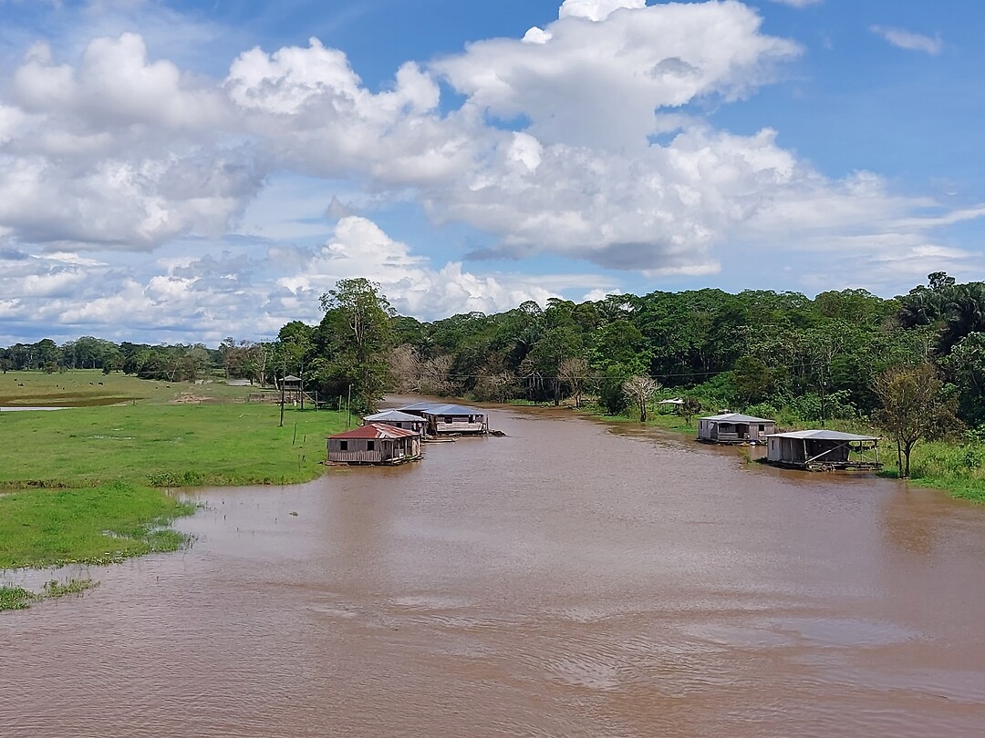 Wonen aan de rivier.