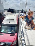 Veerpont Gyana naar Suriname.