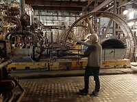 Machineruimte voor Amoniak