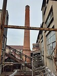 Fabriek schoorsteen