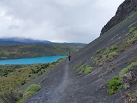 Hike Laguna  Verde, Torres del Paine.