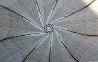 Plafond van de tempel