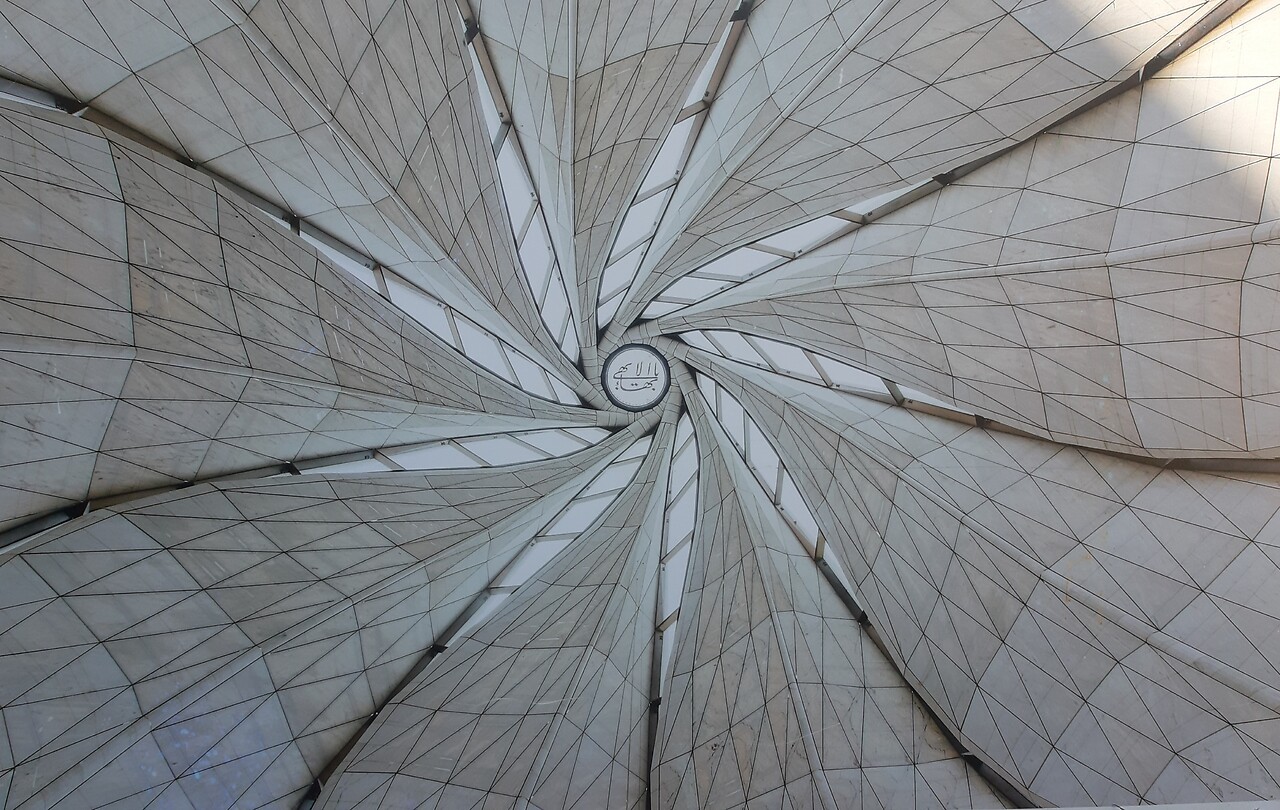 Plafond van de tempel