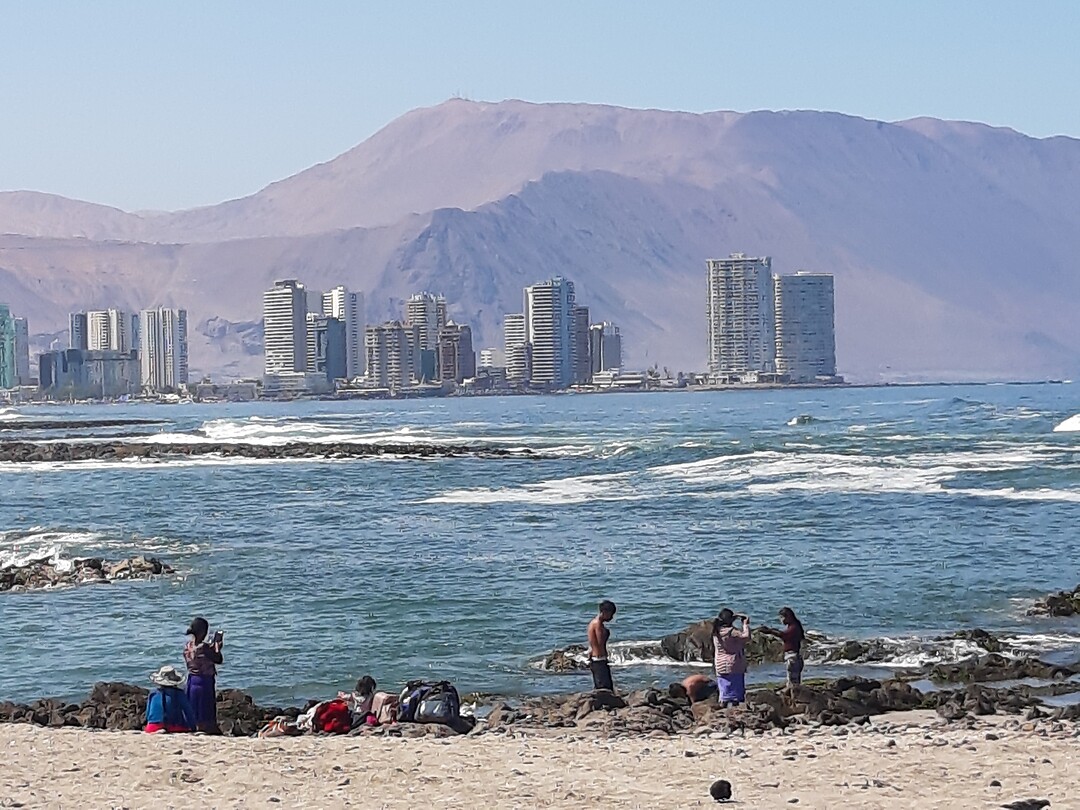 De stad Iquique