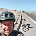 Fietsen op de snelweg