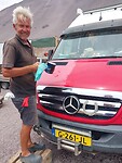 Auto in de was zetten