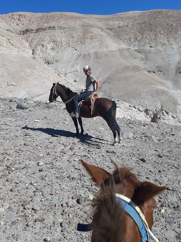 Te paard berg op