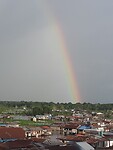Iquitos zon en erg vochtige lucht