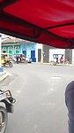 Met de mototaxi naar het vliegveld