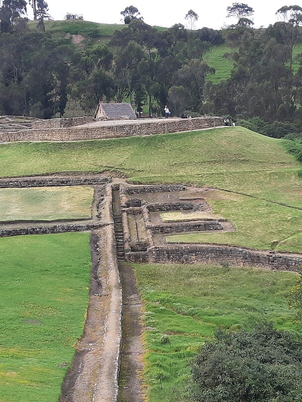 Inca ruïnes