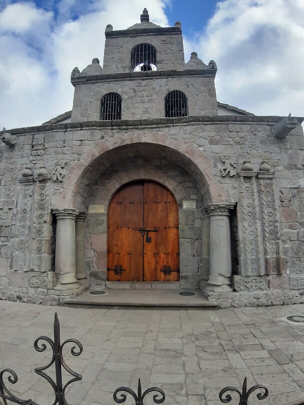 De oudste kerk van Ecuador