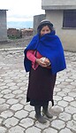 Senorita kwam ons maïs brengen