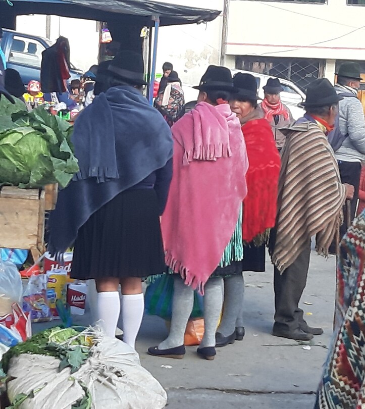Op de markt