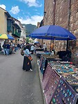 Straathandel in Bogota