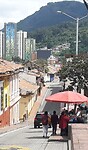 Straatbeeld Bogotá