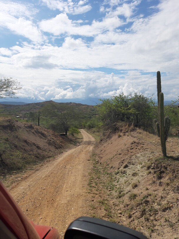 Route door de Tatacoa