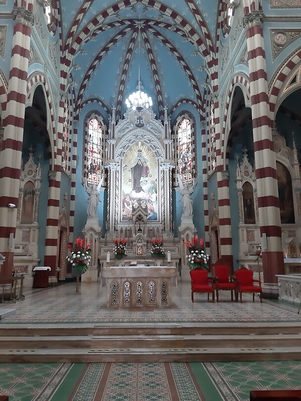 In de Karmelitessen kerk