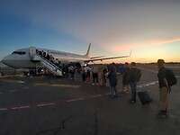 Vliegtuig staat klaar