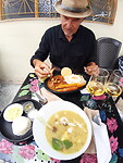 Ajiaco en Bandeja paisa
