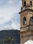 Vanaf het plaza zicht op de Monserrat