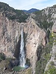 Dé waterval vanaf uitzichtpunt