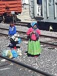 Dames aan het spoor