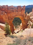 Natuurlijke brug in Bryce Canyon NP