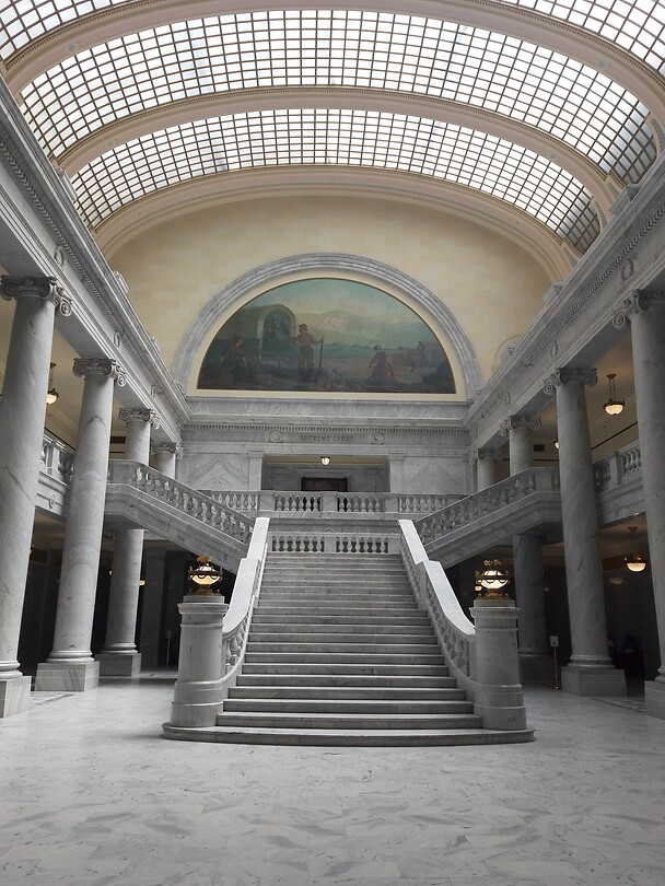 Interieur grote hal Capitool