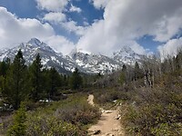 Wandeling in Grand Teton NP