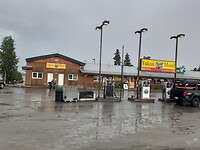 Stop over op de Alaska Highway