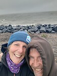 Achter ons de Arctic Ocean.