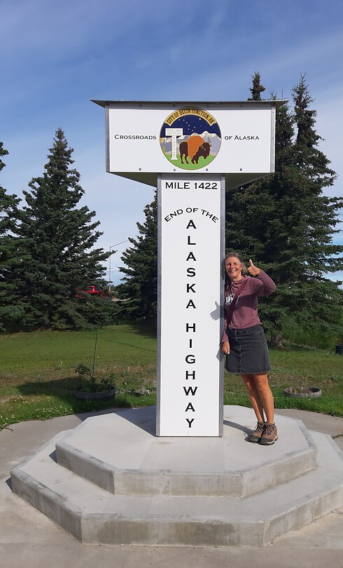Einde Alaska Highway