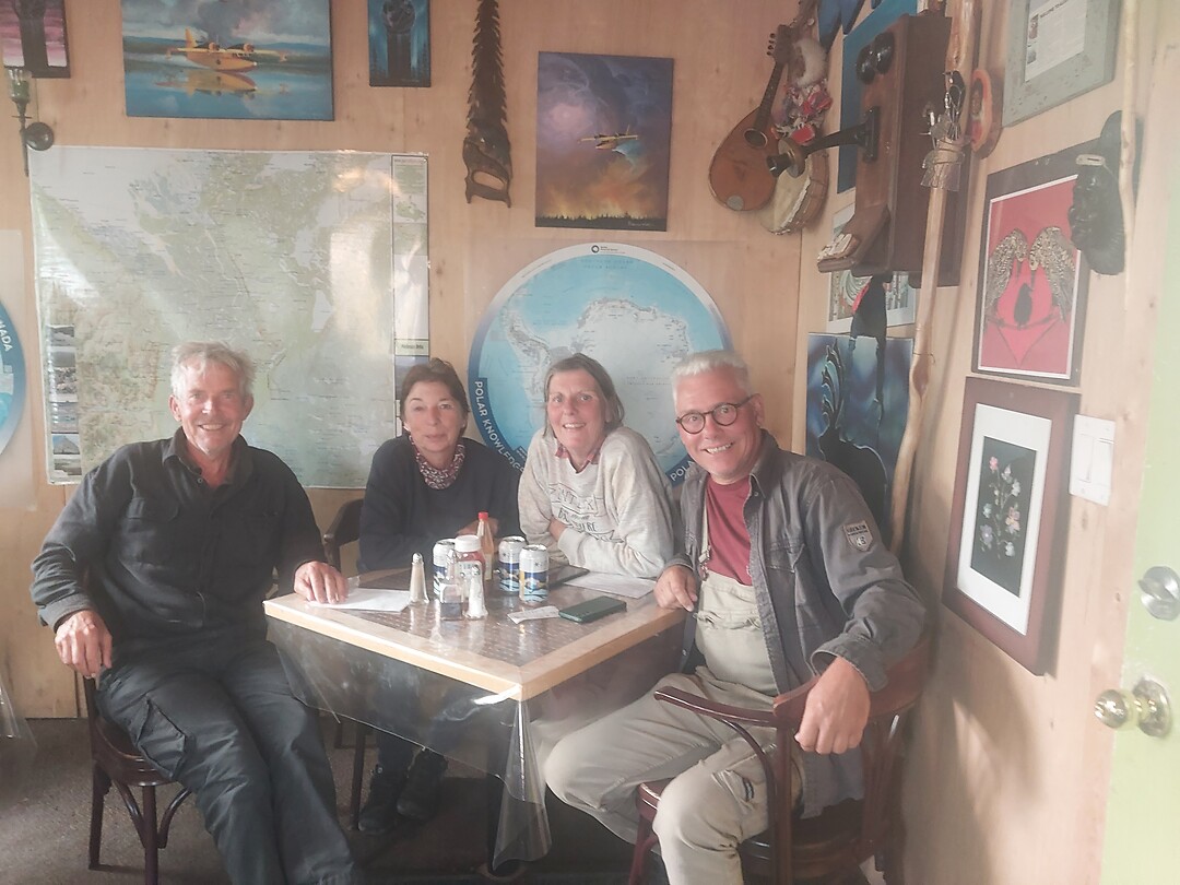 Uit eten met Heike und Harald