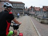 De stad in fietsen