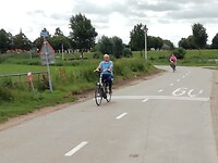 Rinus op de fiets