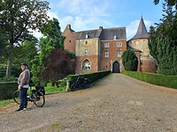 Mooi oud kasteel in Horn