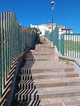 Even de trap op in Sant'Antioco